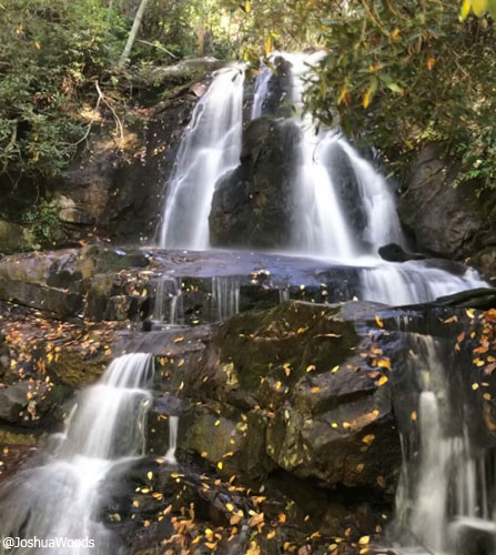 Relaxing Smoky Mountains Waterfall