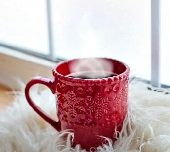 Cozy Winter Shopping Break with Hot Coffee at Coffee & Company