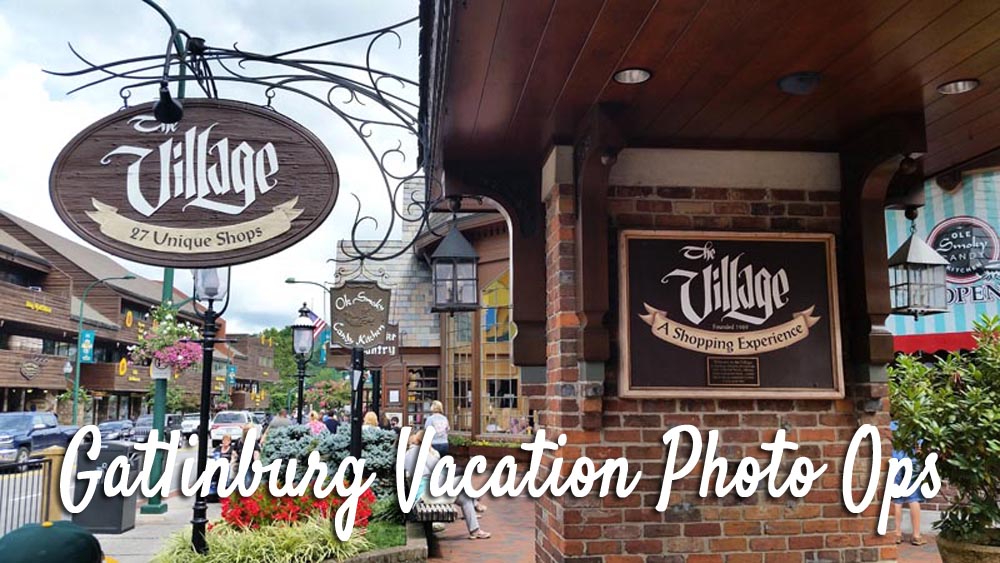 Gatlinburg Souvenir Vacation Photos at The Village Shops