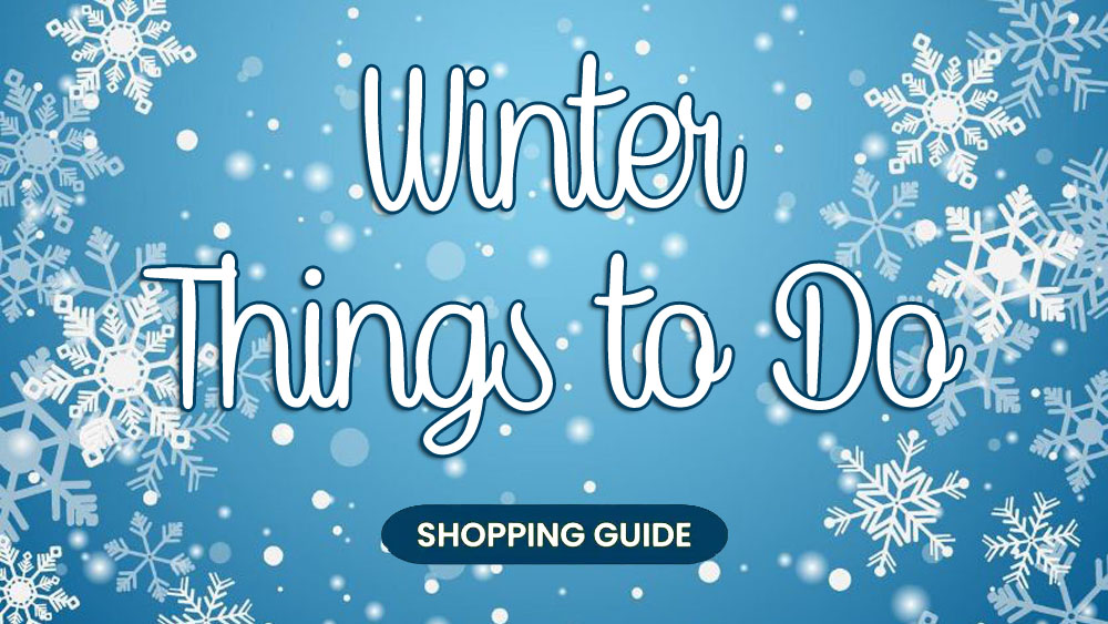 Cozy winter shopping at The Village Shops in Gatlinburg